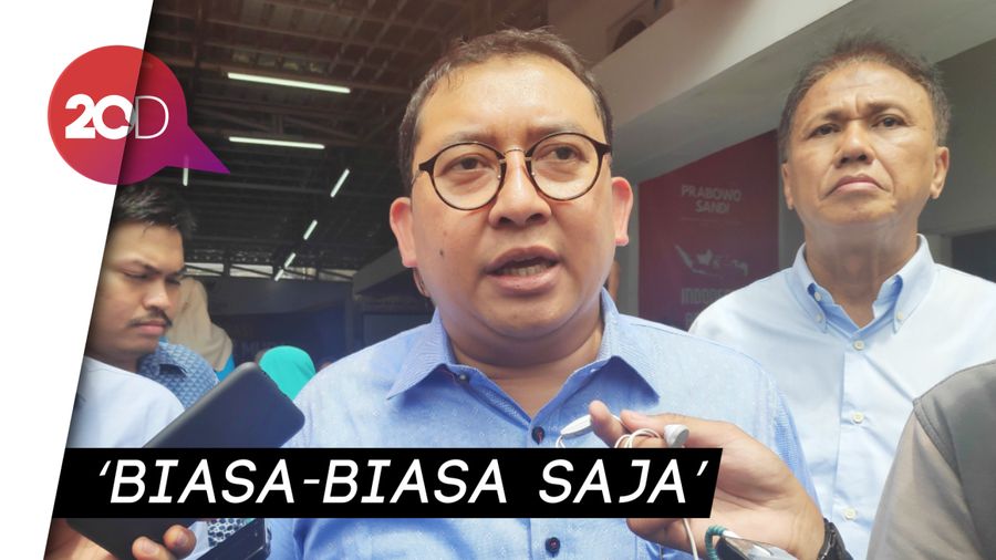 Keluarga Besar Uno Dukung Jokowi, Fadli: Nggak Pengaruh!