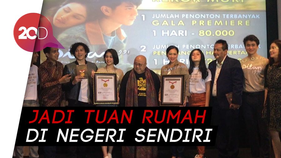 Film Dilan 1991 Terima 2 Rekor MURI