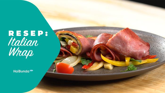 Resep Italian Wrap