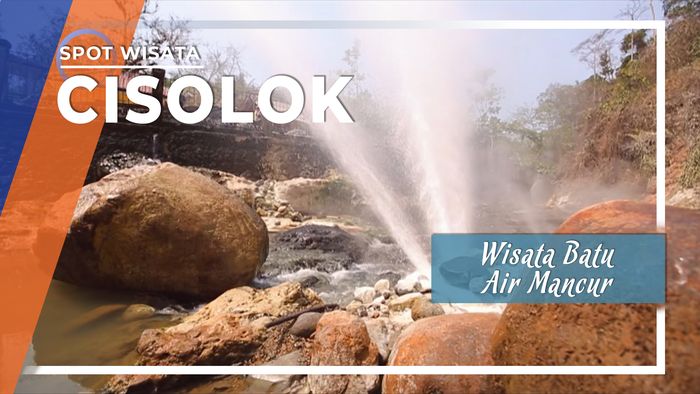 Keunikan dan Indahnya Tempat Wisata Batu Air Mancur Cisolok 