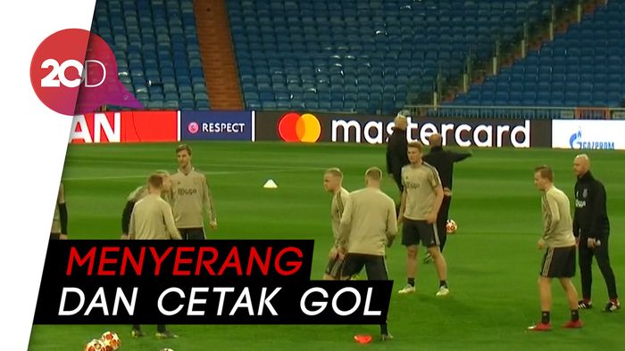 Awas Madrid, Ajax Siap Habis-habisan