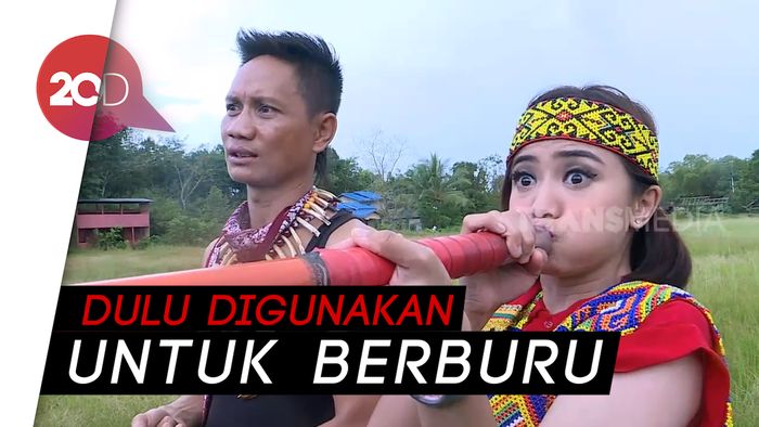 Yuk! Belajar Pakai SIPET, Senjata Khas Suku Dayak