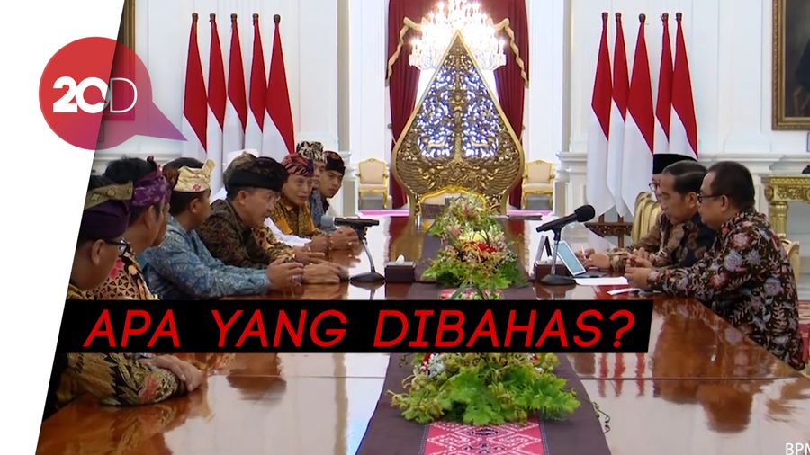Jelang Hari Nyepi, Parisada Hindu Dharma Indonesia Temui Jokowi