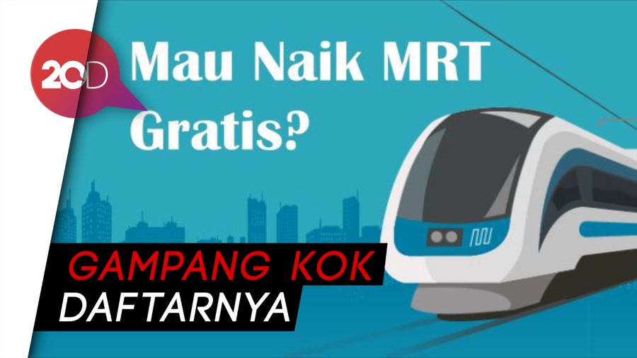 Yang Mau Coba MRT Jakarta, Pendaftaran Mulai Dibuka Hari Ini Loh