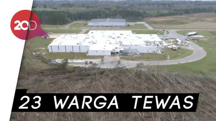 Melihat Kerusakan di Alabama Usai Diterjang Badai