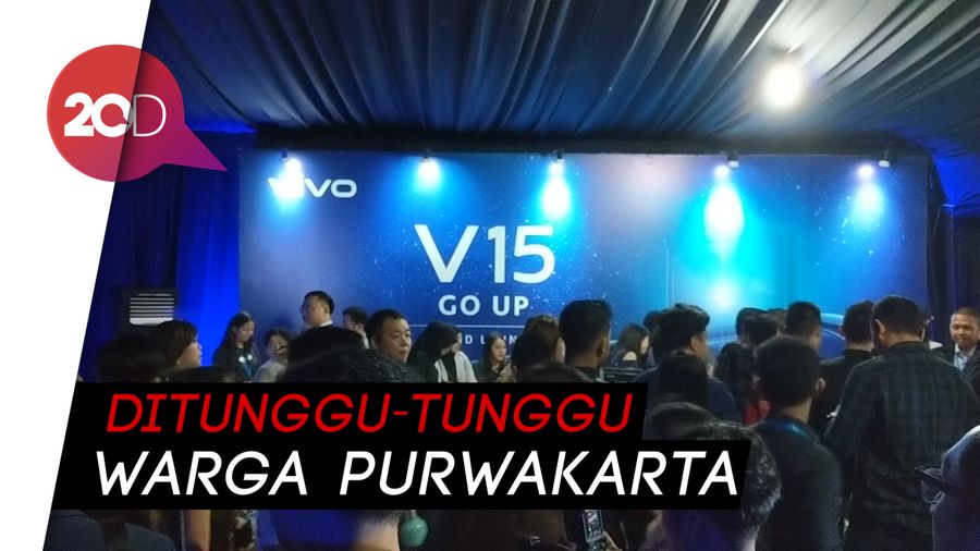 Meriahnya Kompleks Air Mancur Sri Baduga Jelang Grand Launch Vivo V15