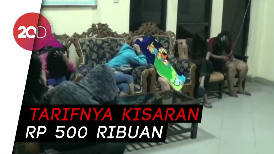 Sedang Menunggu Pelanggan, 8 PSK Muda Diciduk Pol PP