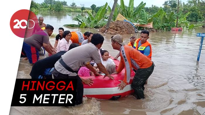 Banjir Kepung Madiun, Warga Mulai Dievakuasi
