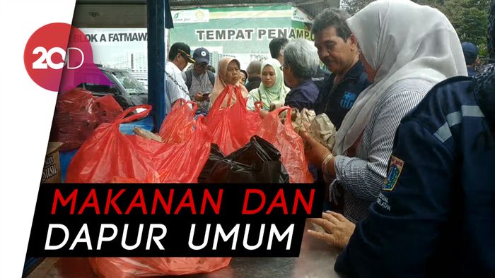 Dinsos DKI Kirim Bantuan untuk Korban Kebakaran Pasar Blok A