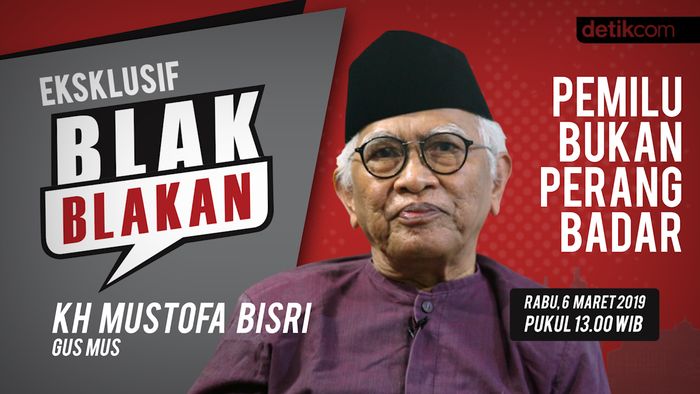 Tonton Blak-blakan Gus Mus: Bicara Soal Politik Indonesia dan Agama