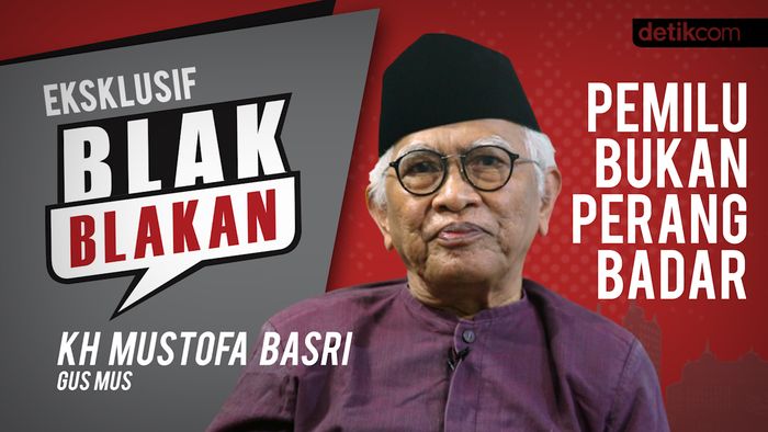 Blak-blakan Gus Mus, Pemilu Bukan Perang Badar