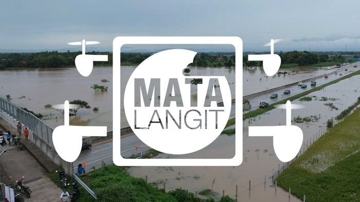Bak Lautan! Potret Banjir di Tol Madiun dari Lensa Drone