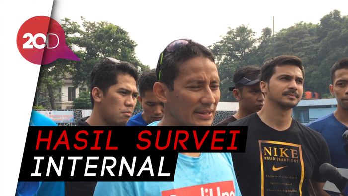 Sandi Pede Elektabilitas Prabowo-Sandi di Atas 40%