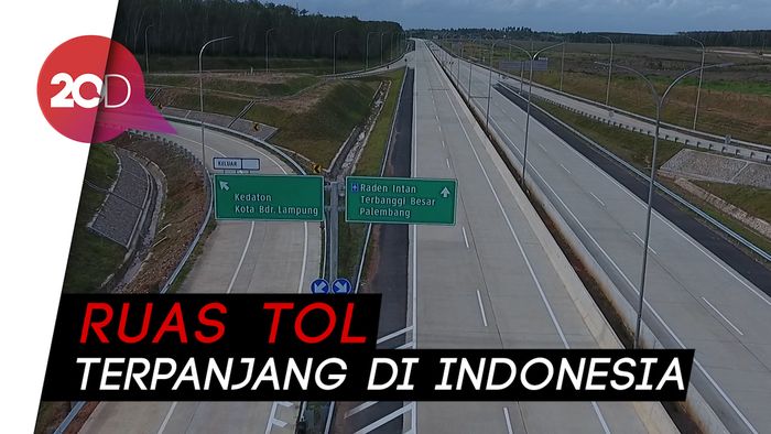 Tol Bakauheni-Terbanggi Besar di Lampung Resmi Dioperasikan