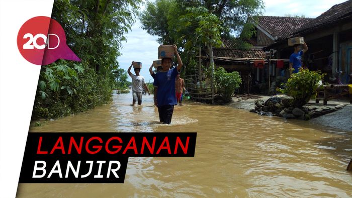 Banjir di Dusun Prayungan Ponorogo Bak Lautan, Ngeri...
