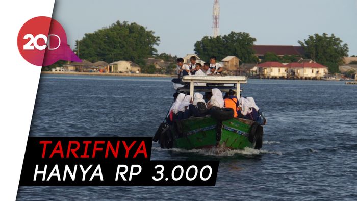 Ojek Kapal, Transportasi Sederhana Antar Pulau
