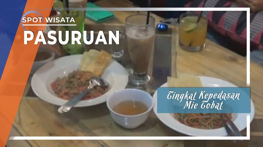 Tingkat Kepedasan Mie Tobat, Pasuruan, Jawa Timur