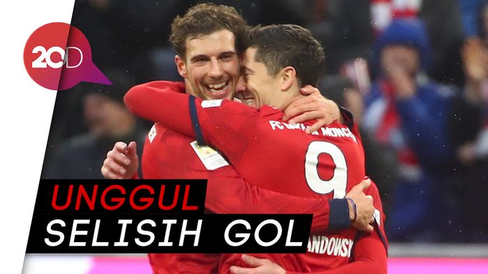 Bayern Sukses Kudeta Dortmund dari Puncak Klasemen