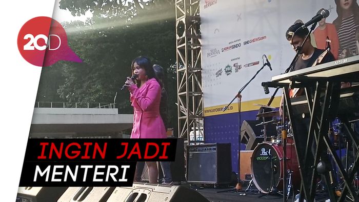 Di Tengah Konser, Brisia Jodie Ungkapkan Ini untuk Jokowi