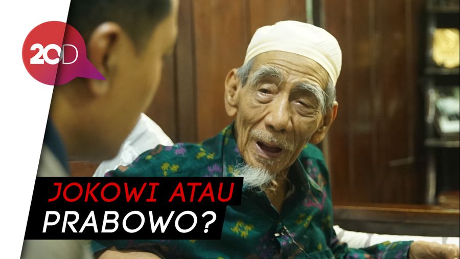 Anak-anak Beda Pilihan Capres, Mbah Moen Sendiri Dukung Siapa?