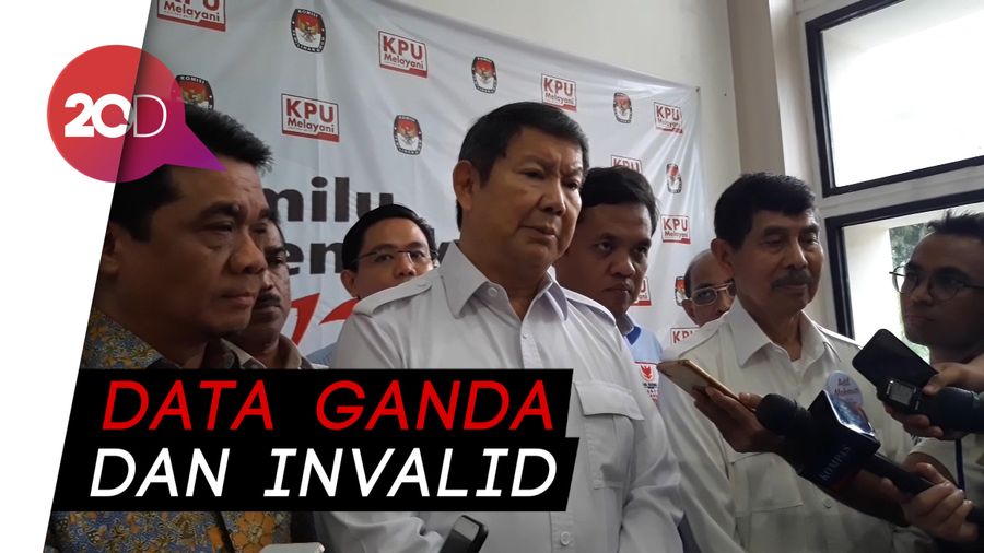 Dear KPU, Tim Prabowo Temukan 17,5 Juta DPT Bermasalah!