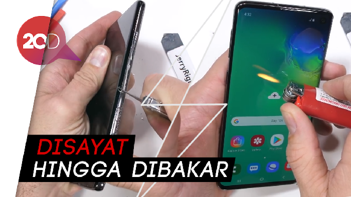 Disiksa Jerry Rig, Bagaimana Nasib Galaxy S10?