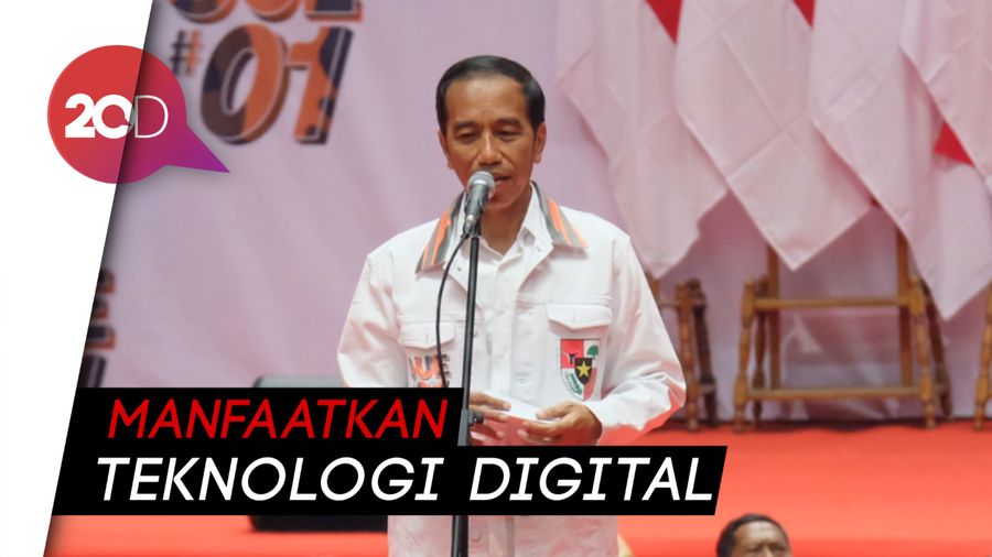 Jokowi ke Milenial: Tahu Unicorn kan? Yang Online-online Itu