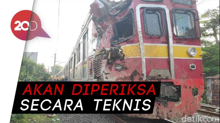 KAI Buka Peluang Gerbong KRL yang Terguling Digunakan Lagi