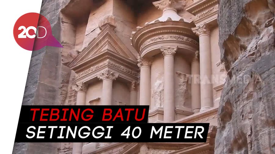 Megahnya Situs Sejarah Petra di Yordania