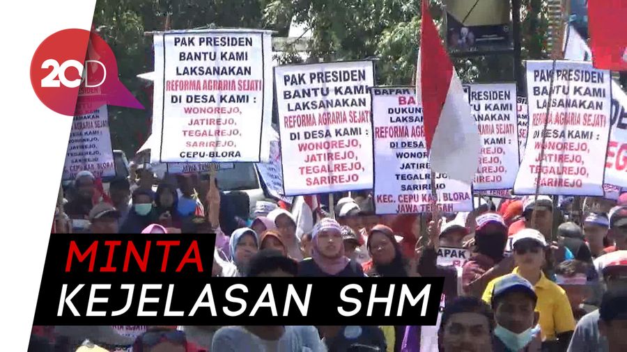 Tuntut Kejelasan SHM Tempat Tinggal, Warga Cepu Blokir Jalan