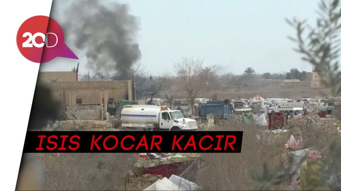 Wilayah Terakhir ISIS Hancur Lebur