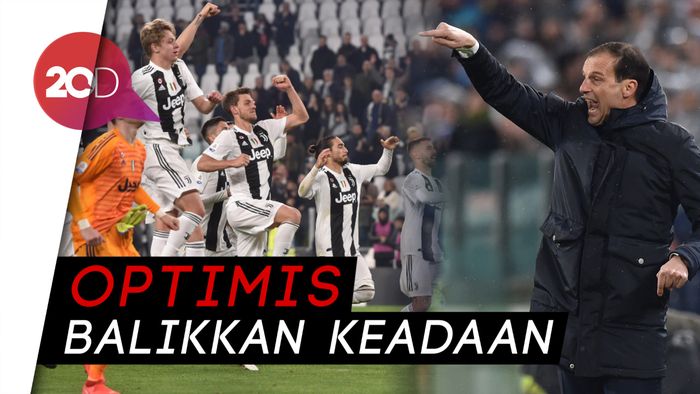Allegri Yakin Juventus Bisa Sungkurkan Atletico