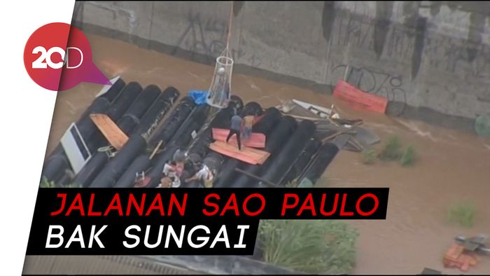 Banjir Bandang di Brasil Tewaskan 11 Orang