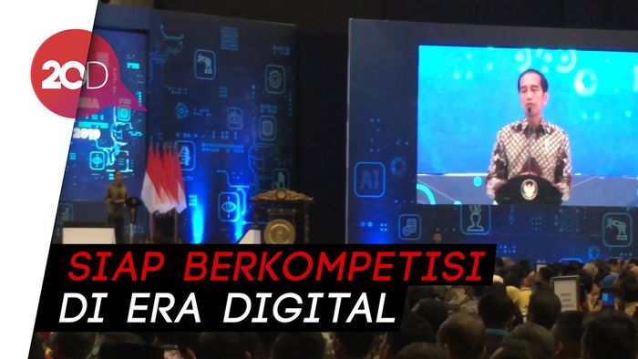 Jangan Cuma Offline, Pedagang Pasar Diminta Jokowi Melek Online