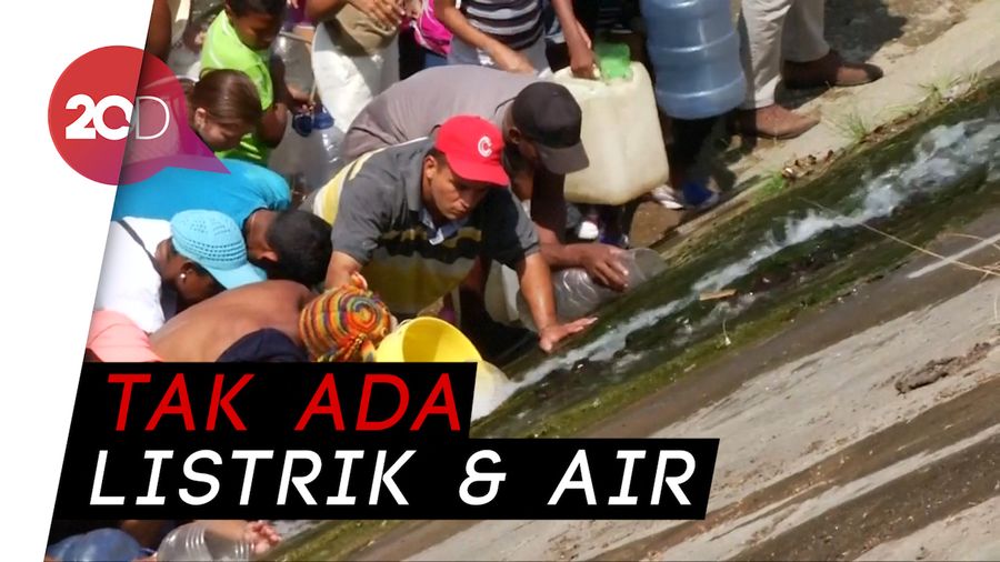 Krisis Venezuela Semakin Buruk, Warga Kesulitan Air Bersih