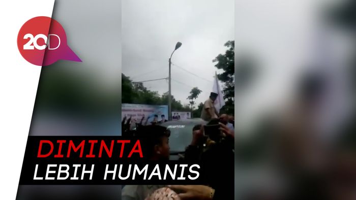 Petugas yang Dimarahi Prabowo Minta Maaf