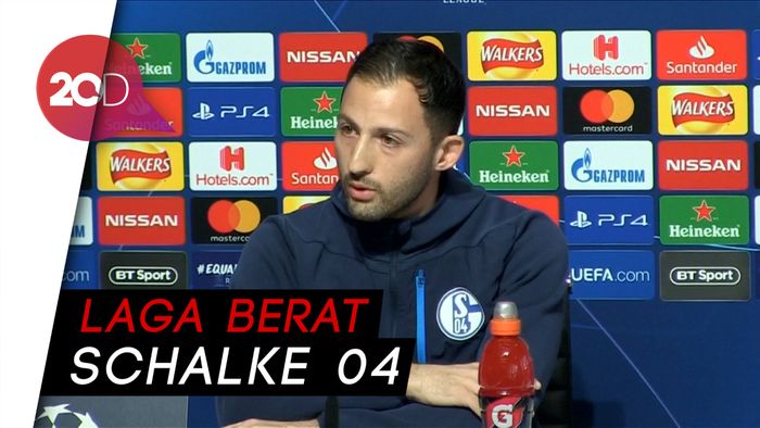 Schalke 04 Versus Manchester City, Bak Spiderman Lawan Thanos
