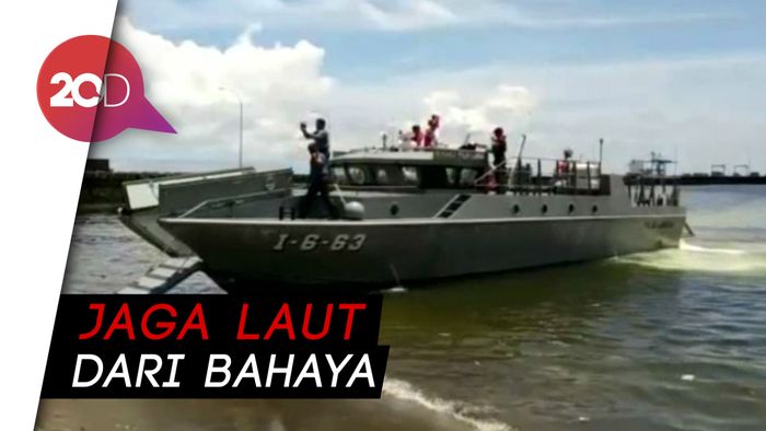 Sigapnya Patroli Keamanan Laut, Dalam Hitungan Detik Siap Tempur
