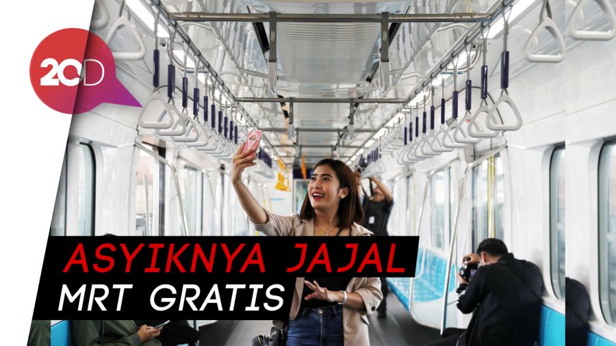 Uji Coba Publik Perdana Dimulai, Yuk Jajal Naiki MRT Jakarta