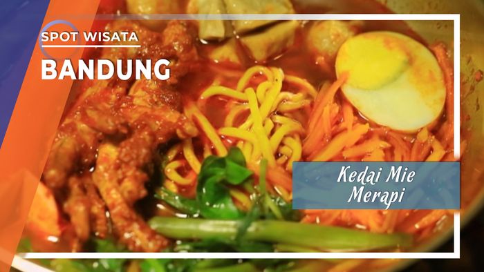 Ragam Unik Rasa Mie di Kedai Mie Merapi Bandung