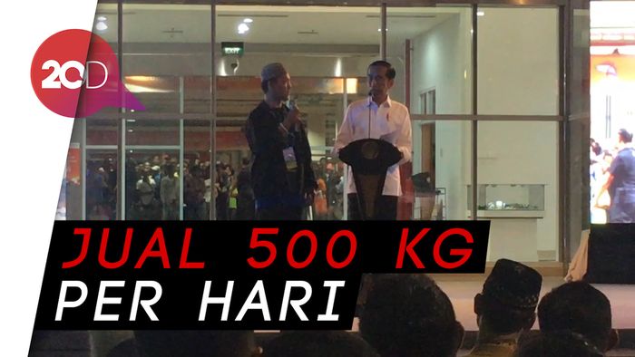 Jokowi Dibikin Kaget , Ada Pedagang Ikan Kaya Raya