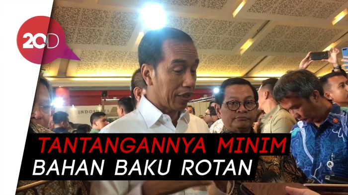 Jokowi Harap Ekspor Furnitur Bisa Naik jadi Dua Digit