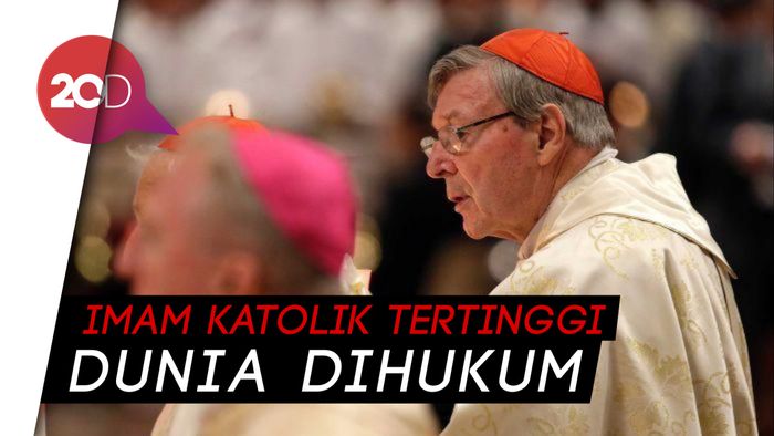 Kardinal Pell Dihukum 6 Tahun Penjara