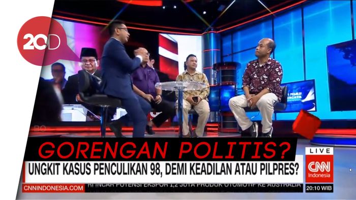Panas! Kubu Prabowo Vs Korban Penculikan Aktivis 98
