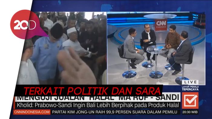 Perang Gagasan Ide Halal Maruf-Sandiaga di Debat Ketiga!