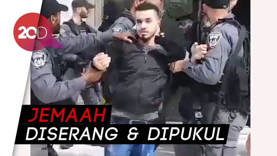  Warga Palestina di Masjid Al-Aqsa Diserang Tentara Zionis