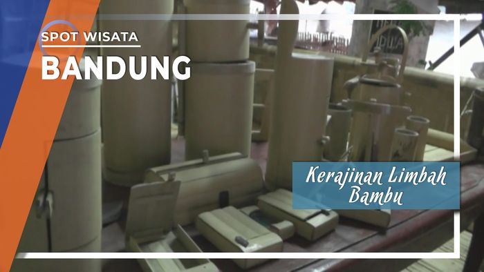 Membuat Aneka Kerajinan Cantik dari Limbah Bambu Bandung
