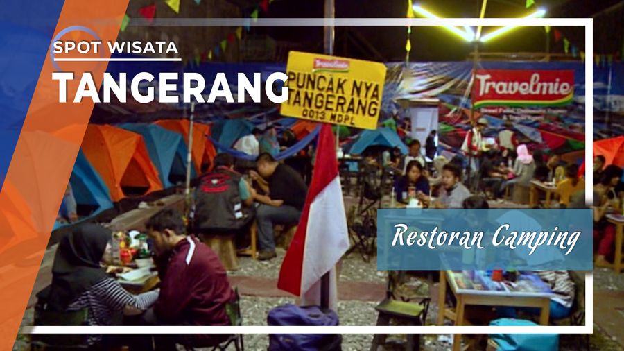 Uniknya Restoran Camping di Tangerang