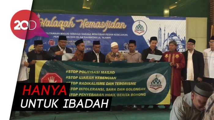 Ingat Ingat! Masjid Bukan Tempat Kampanye