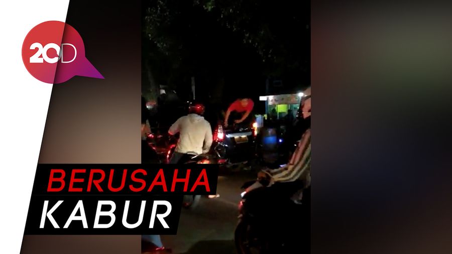 Maling Mobil Tertangkap Basah, Diuber-uber Massa